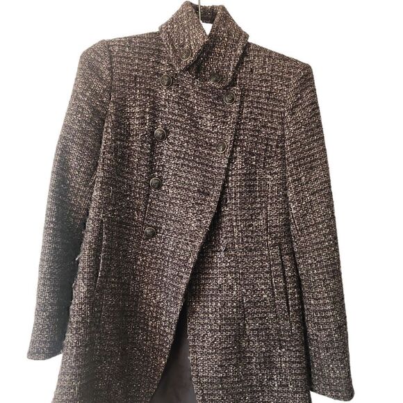 7 for All Mankind Tweed Coat small - Picture 1 of 3
